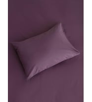 Tek Kişilik Pamuklu Ranforce Lastikli Nevresim Takımı 160x220 - Gül Kurusu