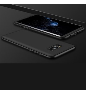 Zore Galaxy S8 Plus ile Uyumlu Ays Sert Kılıf Siyah