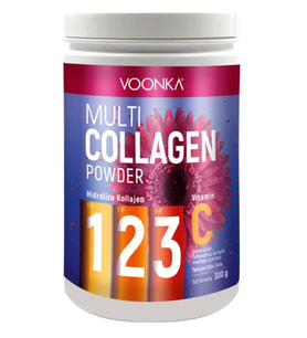VOONKA MULTİ COLLAGEN POWDER 300 GR (Renksiz)
