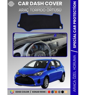 TOYOTA YARİS (2014-2019) Torpido Örtüsü Ön Panel Koruma Tam Uyum Çatlamayı Önler