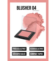 New Well Powder Blusher 04 (Toz Allık)