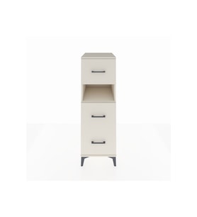 Kronos Dolap Tek Raflı 3 Çekmeceli 44x59x134 Aytaşı-Aytaşı