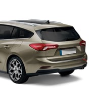 FORD FOCUS MK4 STATIONWAGON 2018- 2021 Arası Krom Arka Tampon Eşiği Paslanmaz Çelik
