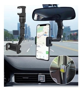 Multi Süper Telefon Tutucu 360 Derece Döner (Siyah)