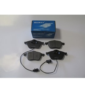 AUDI A6- 95/97; ÖN FREN BALATASI 1,8/1,9TDI/2,0/2,3/2,4/2,6 (2KABLOLU)(DİSK)(156,4X73,8X19,5)BRAMAX)