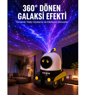 Taşınabilir Lityum Bataryalı Led Gece Lambası ve Projektör Yeni Nesil