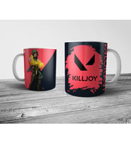 Pixxa Killjoy Valorant Kupa Bardak  