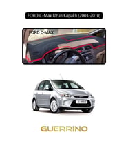 FORD C-Max uzun kapaklı (2003-2010)TORPİDO KORUMA HALISI SİYAH KENAR