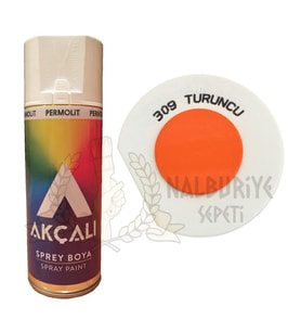 Akçalı Akrilik Sprey Boya TURUNCU 400 ml - 309