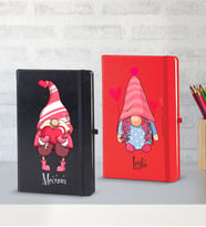 BK Gift Kişiye Özel Sevgili Temalı 2’li Defter Seti, Sevgiliye Hediye, Sevgililer Günü Hediyesi, Doğum Günü Hediyesi-9