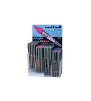 Uni-Ball Roller Kalem Eye Fine Bilye Uç 0.7 MM Karışık Renk (120 Li Paket)