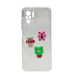 Nettech Xiaomi Redmi Note 10 Uyumlu Maskot Seri Arka Koruma Kılıf NT-106193