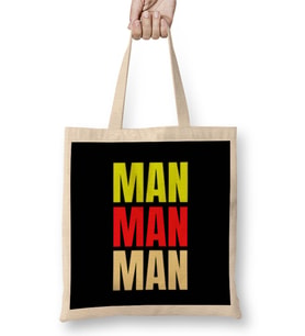 MAN MAN MAN Bez Çanta Uzun Saplı