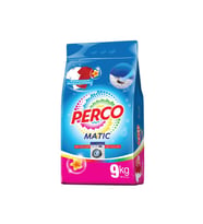 Perco Matik Toz Çamaşır Deterjanı 9KG Beyazlar ve Renkliler Tüm Çamaşırlar (72 Yıkama)