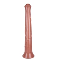 KahveRengi 44 cm At Dildo Model No:1062