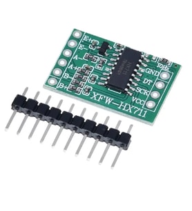 Hx711 Çift Kanal Ağırlık Sensör Modülü Basınç Tartı Load Cell 24bit Adc 128x Kazanç Pga Yükseltici