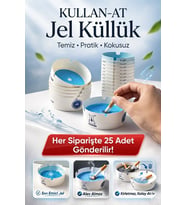 25’li Jel Küllük Seti Kokusuz Taşınabilir Araç İçi Pratik Tek Kullanımlık Kül Tablası Kullan At