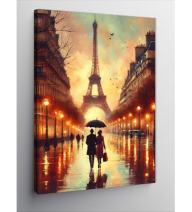 Kanvas Tablo Eyfel Kulesi Paris