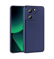 Vendas Xiaomi Mi 13T Pro Uyumlu Premier Soft Serisi Yumuşak Soft Rubber Silikon Kılıf (Lacivert)