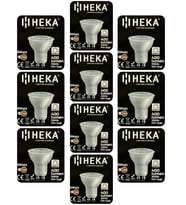 (10 Adet) Heka 6W (50W) 3000K (Sarı Işık) GU10 Duylu Dim Edilebilir Led Spot Ampul