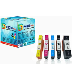 Photo Print® MX870 Muadil Kartuş / 520 521 Muadil Kartuş Seti (Çok Renkli)