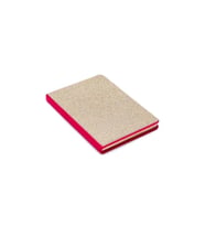VICTORIA'S JOURNALS DIAMOND 2058 SERT KAPAK A5 100gr.160 SYF. ÇİZGİLİ DEFTER KIRMIZI-ALTIN