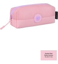 PENCIL CASE MESHY PINK KALEM KUTUSU