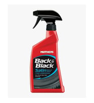 Mothers Black To Black Satin Doğal Görünümlü Lastik Parlatıcı Sprey 710 ml