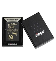 Zippo King 8 Ball Design Çakmak - 46291-119961
