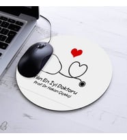 Yılın Doktoru Temalı Yuvarlak Mousepad