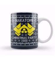 Die Hard Nakatomi Christmas Party Knit 1988 Kupa Bardak Porselen
