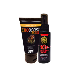 Ero Boost Max Testo Cream 50 ml Hızlı Penisi Kaldıran Krem + Yanında Xir 60 ml 3xeffect Geciktirici Sertleştirici Büyütücü Sprey