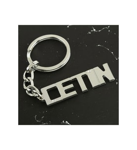 Çetin İsimli Anahtarlık