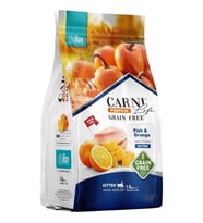 Carni Life Tahılsız Pumpkin Kitten Balık Etli & Portakallı Yavru Kedi Maması 1.5 Kg