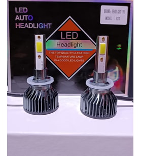 H27 LZDSİLVER V6 9000LÜMEN LED Xenon Şimşek Etkili Beyaz Soğutma Fanlı  GARANTİLİ