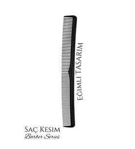 Berber Kuaför Saç Kesim Tarağı Karbon Nano Absolute Professional