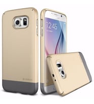 Verus Galaxy S6 ile Uyumlu Case 2Link Kılıf Goldilocks