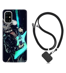 Casper E30 F20 X20 Kılıf Boyun Askılı Silikon Dog Guitar 1789