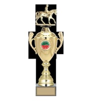 ODAK KUPA - Figürlü Kupalar - At / Binici Figürlü Kupalar FG-080 B - 47 cm