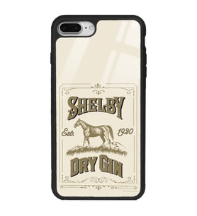 iPhone 7 Plus Peaky Blinders Shelby Dry Gin Tasarımlı Glossy Telefon Kılıfı