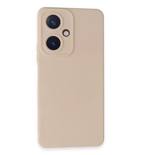 Newface Vivo Y27 Kılıf Nano içi Kadife Silikon - Pudra