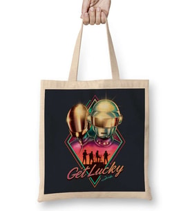 Movie Daft Punk Get Lucky Bez Çanta Uzun Saplı
