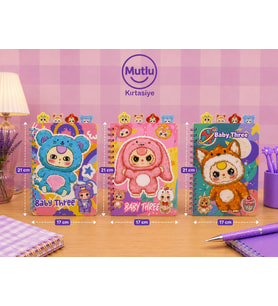 BABY THREE AYRAÇLI DEFTER