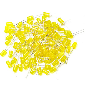 25 adet 5 mm Sarı Led