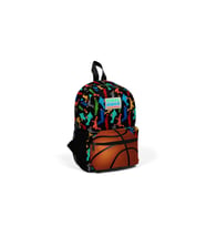 Coral High Kids Siyah Basketbol Toplu İki Bölmeli Yuva Sırt Çantası 23345