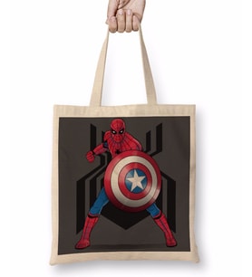 Spider Man Captain Underoos Bez Çanta Uzun Saplı