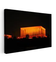 Kanvas Tablo Anıtkabir Dış Mimari Atatürk Tablosu Ev Ofis Duvar Dekoru