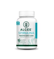 ALGEE Spirulina Kapsül – 90 Adet x 500 mg – %100 Doğal – Katkısız – Vegan