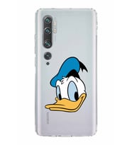 Xiaomi  Mi Note 10  Kamera Korumalı Kapak Donald Duck Tasarımlı Şeffaf  Kılıf