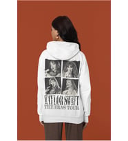 Taylor Swift The Eras Tour Baskılı Unisex Oversize Şarkıcı Hoodie